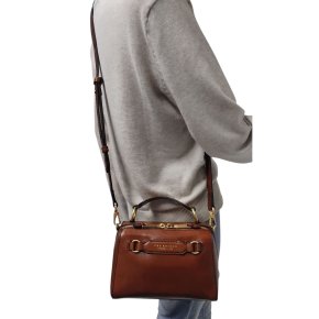 the bridge Handtasche Rindleder braun